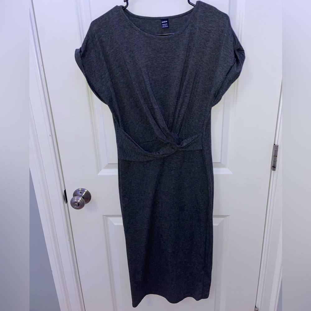 SHEIN Gray Medium Dress